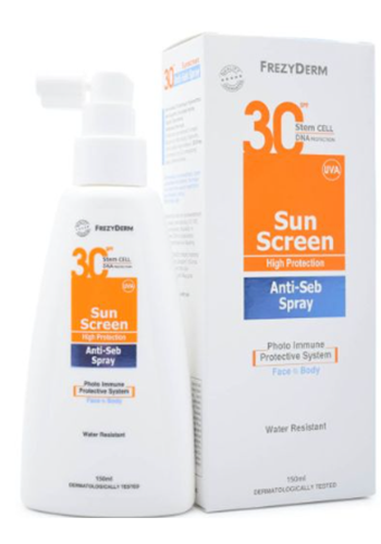 Frezyderm Sun Screen Anti-Seb Spray SPF30